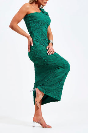 Vestido Perfect Stretch Longo Verde